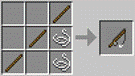 Popis: http://www.minecraftcrafting.com/img/craft_fishingrod.png