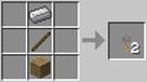 Popis: http://www.minecraftcrafting.com/img/craft_tripwirehook.png